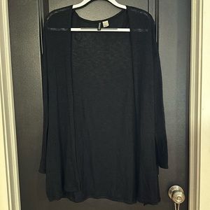 black cardigan size M